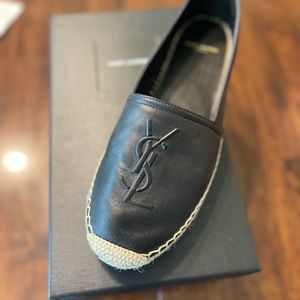 Saint Laurent Logo Espadrilles